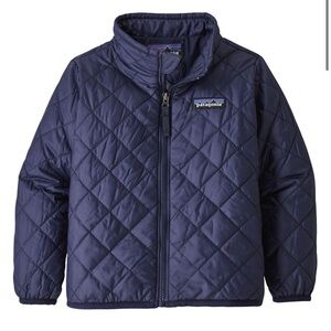 Patagonia Nano Puff Jacket Toddler Baby 3T navy blue
